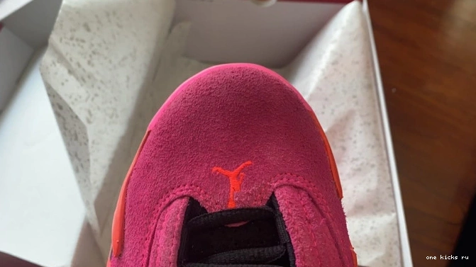 Rep Onekick (W) Jordan Low Retro 14 Pink Shocking DH4121-600 0704